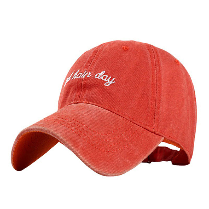 2024 New Bad Hair Day Washed Black Baseball Cap female male Snapback Hat Man Vintage Dad Hats for Men Women Gorras Hombre