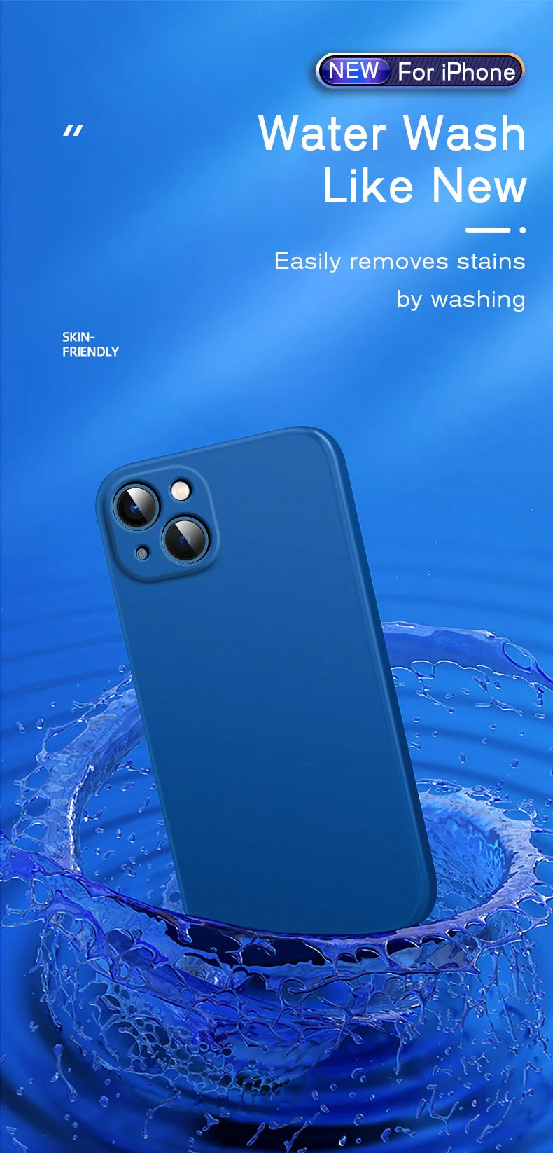 Official 16 New Phone Case For IPhone 16 15 14 13 11 12 Pro Max 15 Plus Silicone Solid Color Fall and Collision Protection Cover