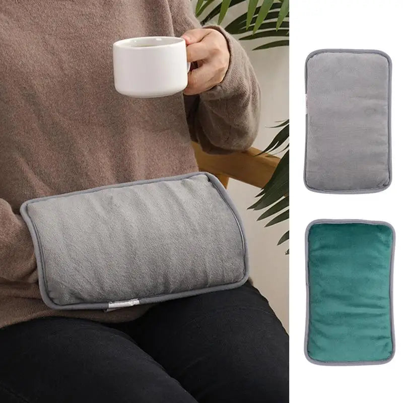Rechargeable USB Heating Hand Muff Warmer Electric Heated Pad Hand Warmer Easy To Carry For Home Office Outdoor and hiking