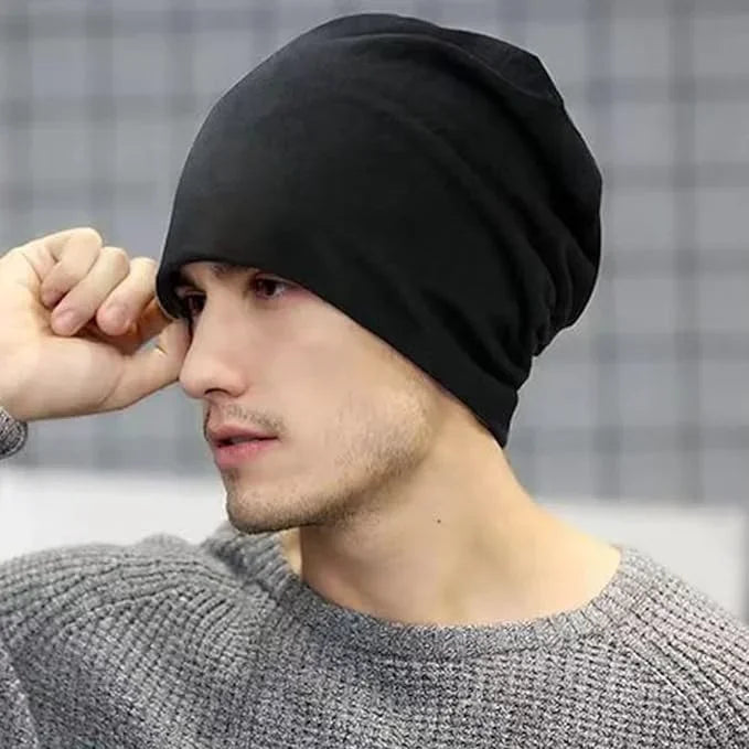 Winter Warm Beanie Hats for Men Women Stylish Casual Soft Stacking Knitted Bonnet Cap Unisex Stretchy Hip Hop Skullies Caps