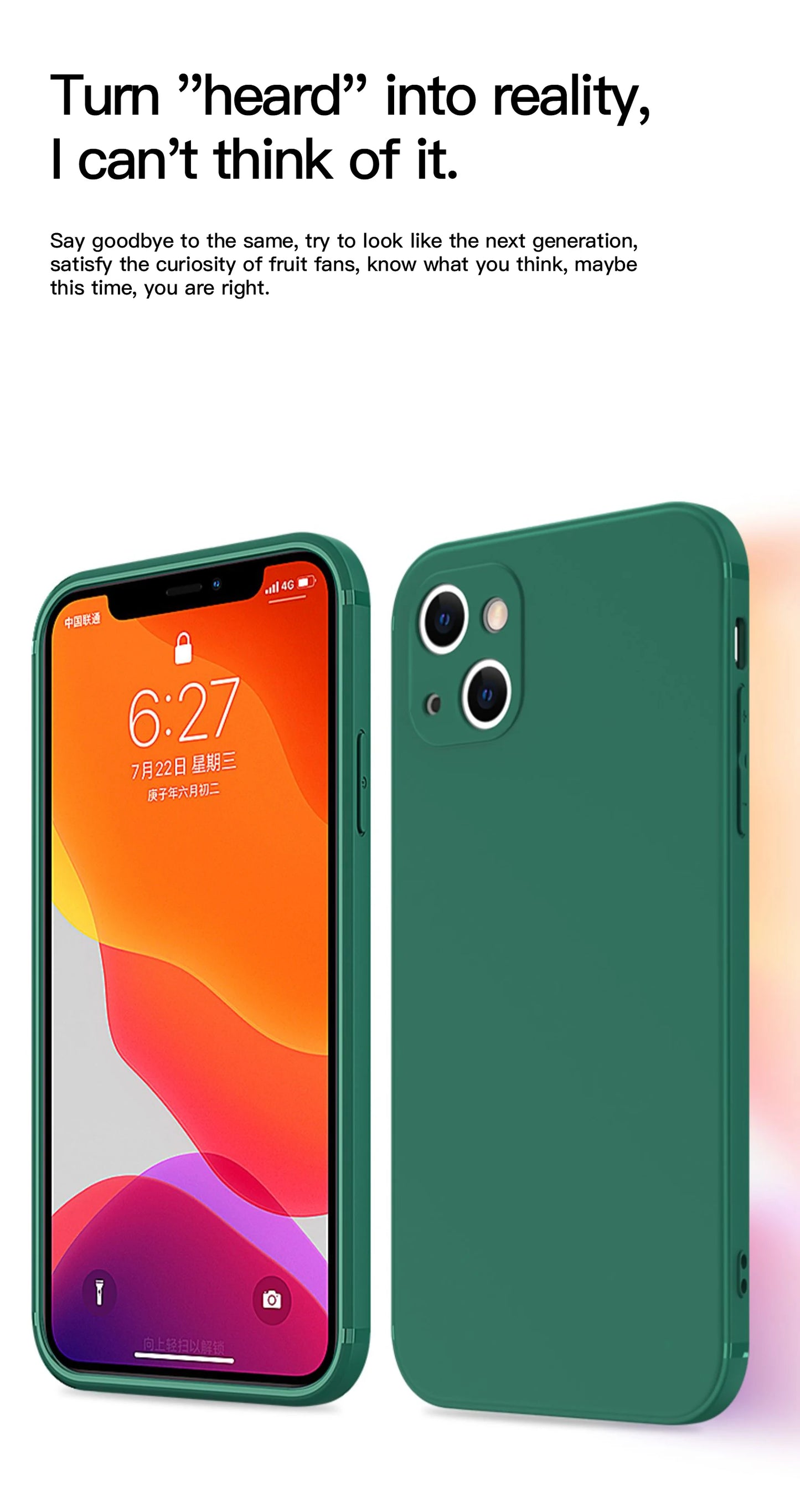 Original Square Liquid Silicone Phone Case For iPhone 16 15 14 13 11 12 Pro Max Mini X XS 7 8 Plus SE 2020 Shockproof Back Cover