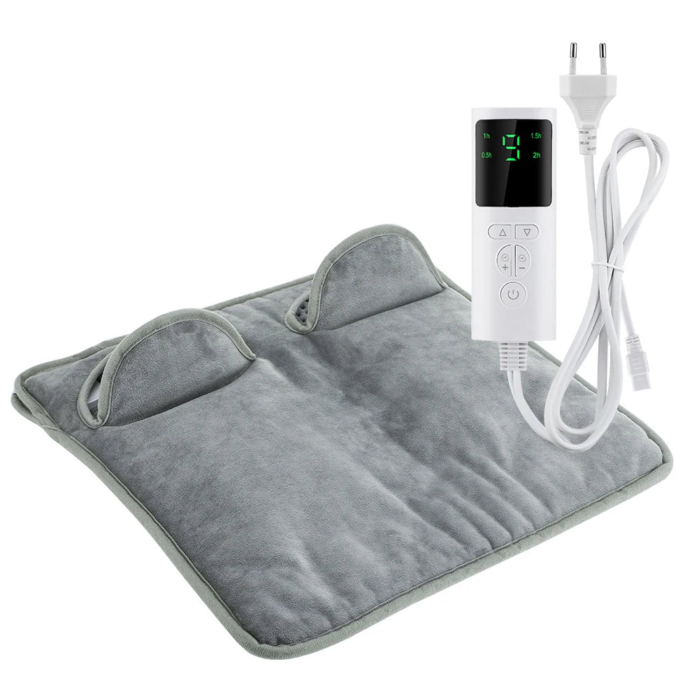 Electric Heating Pad Foot Warmer Soft Plush Washable Portable Winter Heater Thermal Blanket Hand Foot Warming Mat For Bed Sofa