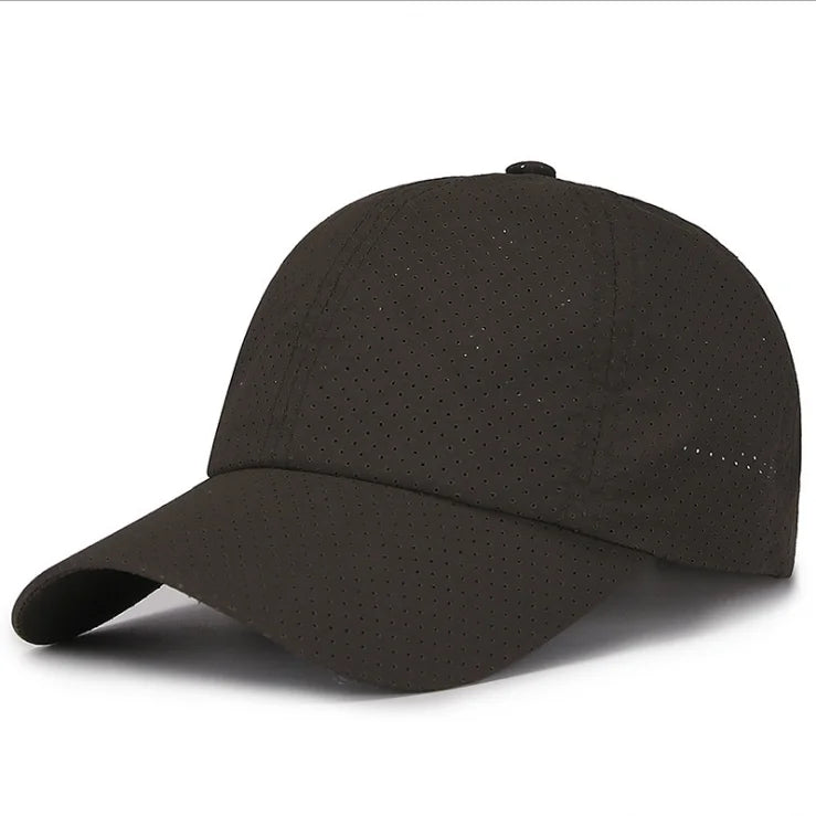 2024 New Summer Men Women Snapback Quick Dry Mesh Baseball Cap Sun Hat Bone Breathable Hats Adjustable outdoor hat
