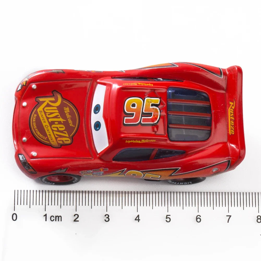 Children Toys Car Disney Pixar Cars 3 Lightning McQueen Jackson Storm Mater 1:55 Diecast Metal Alloy Model Car Kid Gift