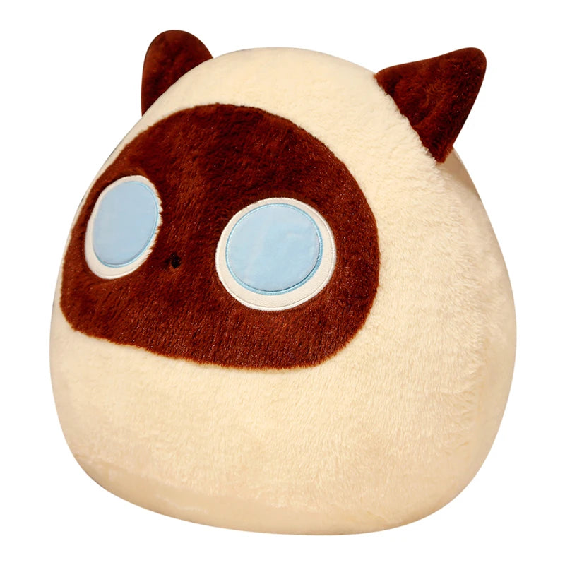 1pc 10CM Kawaii Cat Plush Pendant Dolls Lovely Kitten Keychain Plush Toys Stuffed Soft Cartoon Animal for Kids Girls Bag Decor