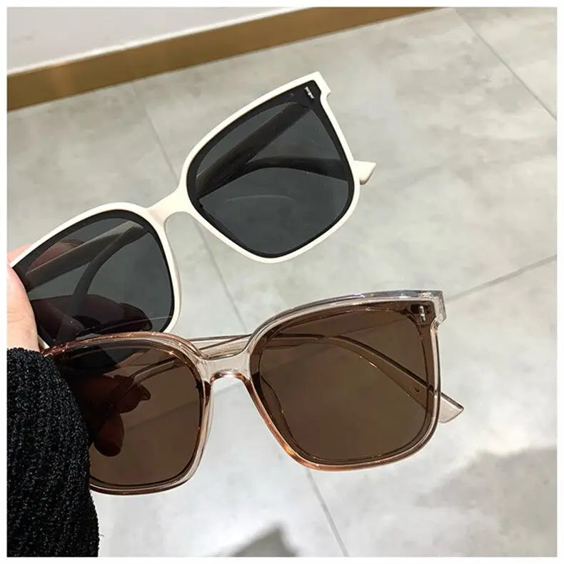 Square Sunglasses Women Designer Luxury Cat Eye Sun Glasses Female Classic Vintage Eyewear UV400 Outdoor Oculos De Sol
