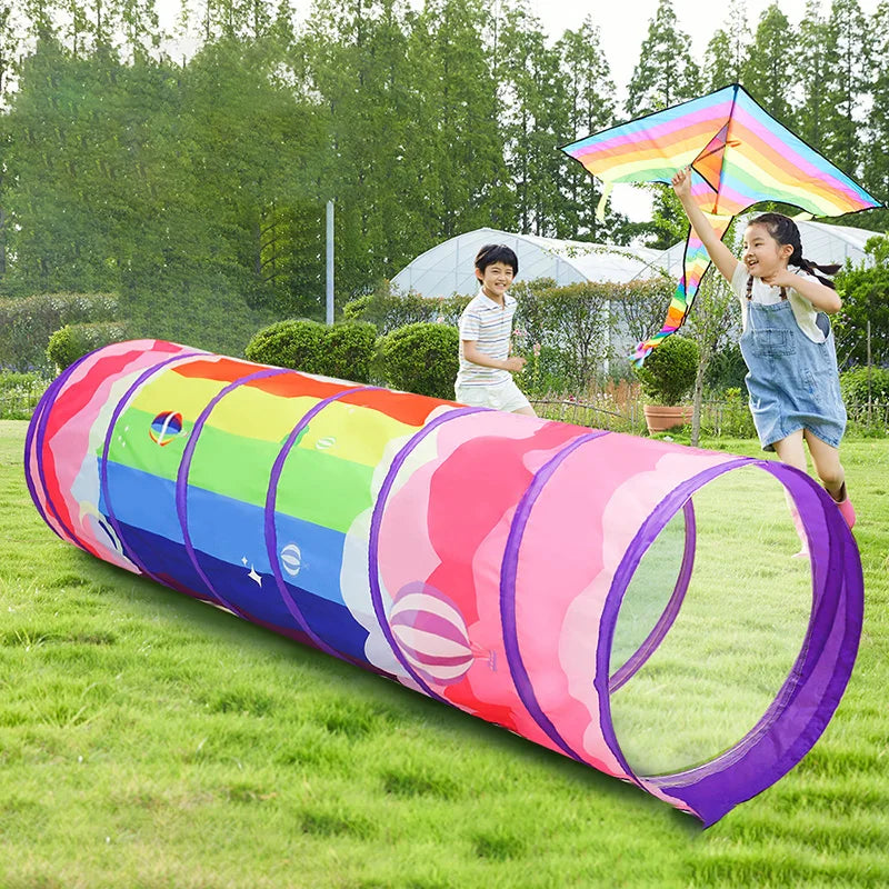 Portable Children's Tent Crawling Tunnel Beach Toys Ball Pool Tent Kids Pop-up Tent Indoor Crawling Games Child Play House Tents