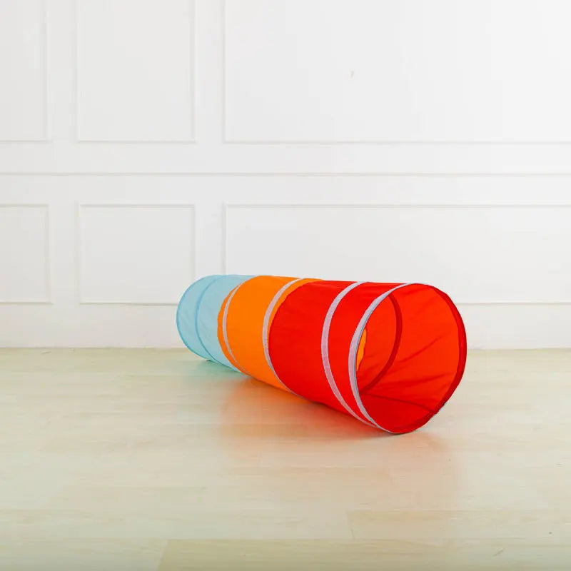 Foldable Children's Tent Crawling Tunnel Play House Indoor Toy Tube Baby Crawling Games Rainbow Tent Kids Little House Tipi Tent