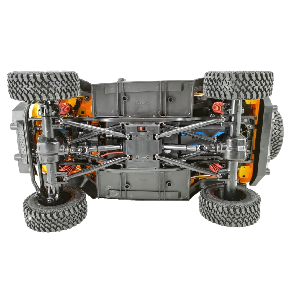 RC Crawler 4x4 Car MN128 2.4G Climbing Buggy Professional with LED Light Full Scale Remote Control Cars Toys for Boys Gift