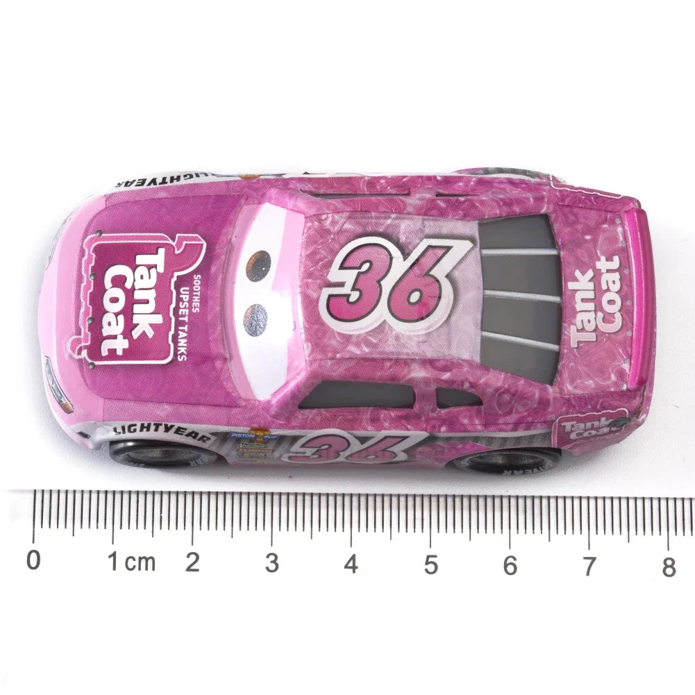 Children Toys Car Disney Pixar Cars 3 Lightning McQueen Jackson Storm Mater 1:55 Diecast Metal Alloy Model Car Kid Gift