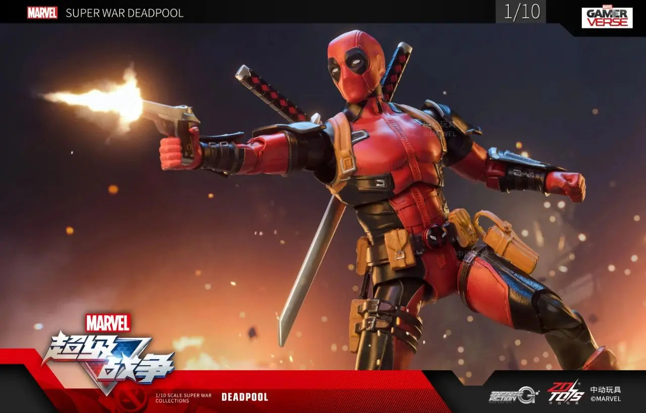 ZD Toys Deadpool & Wolverine Action figures Deadpool Boxed Wolverine Collection Adult Action Figures Kids Toy