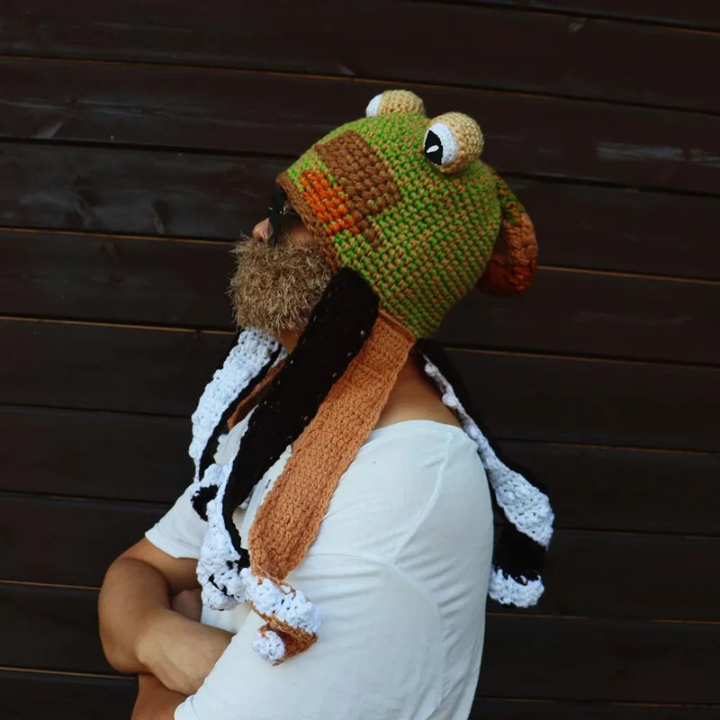 Hat Unisex Cthulhu Style Adult Party Funny Octopus Headgear Creative Holiday Gift Tricky Woolen Hat