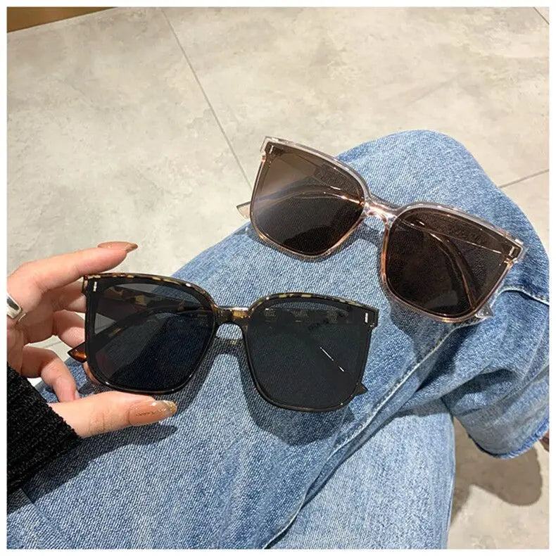 Square Sunglasses Women Designer Luxury Cat Eye Sun Glasses Female Classic Vintage Eyewear UV400 Outdoor Oculos De Sol