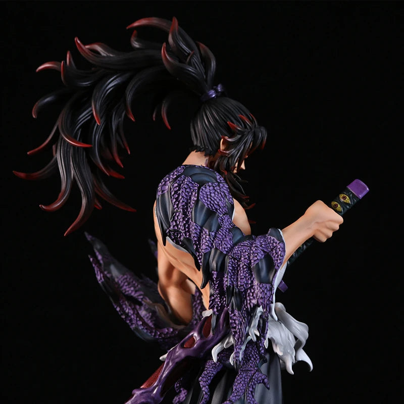 Anime Demon Slayer Kimetsu No Yaiba Figure Giyuutarou Daki Kokushibo Tsugikuni Yoriichi Douma Inosuke Action Figures Model Toys
