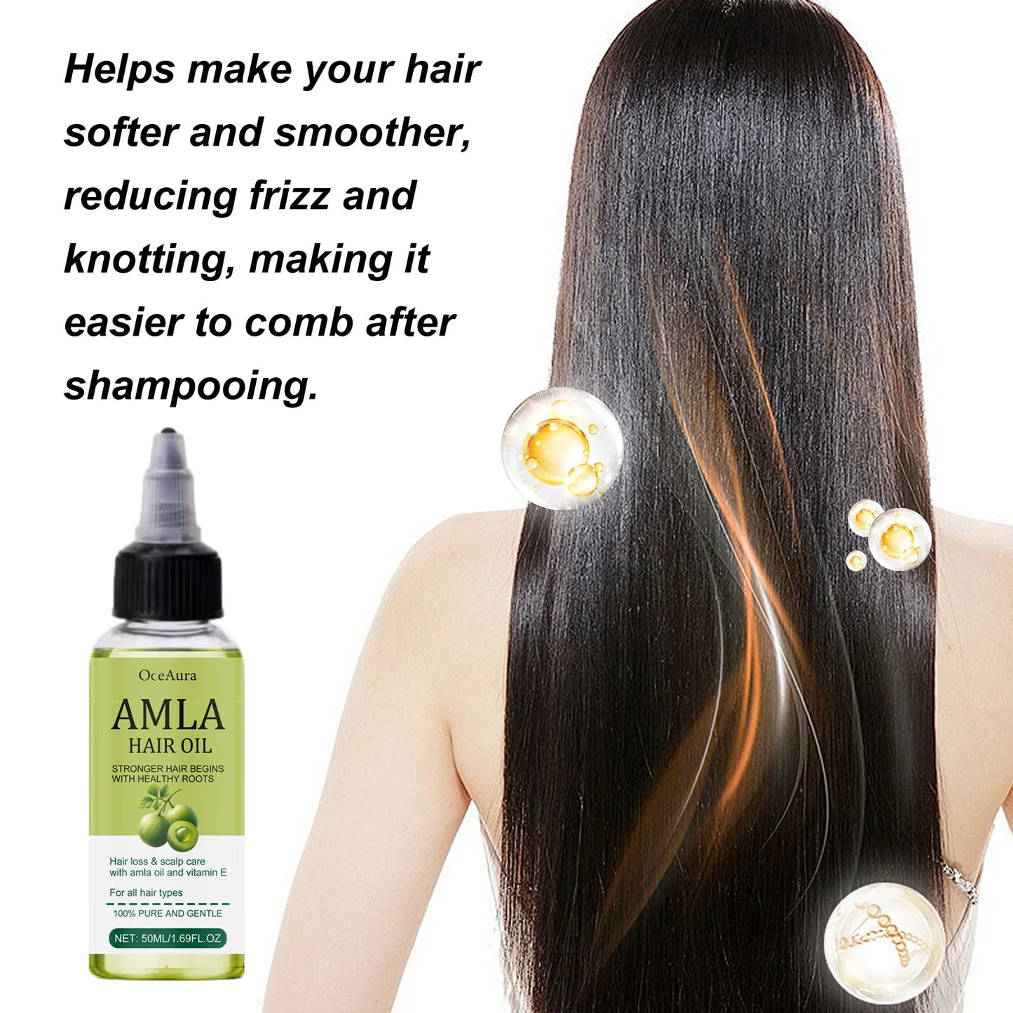 Hair Essential Oil Keep Smoothing Repair Damaged Nourishes Dryness Promote Regrowth Scalp Treatment Prevent Loss Hair Care Serum