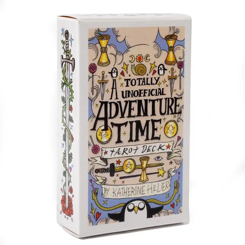 Tarot Cards Deck 78Pcs Adventure Tarot Cards Playing Board Game Party Birthday Gift Board Game Card Fortune Telling Divination