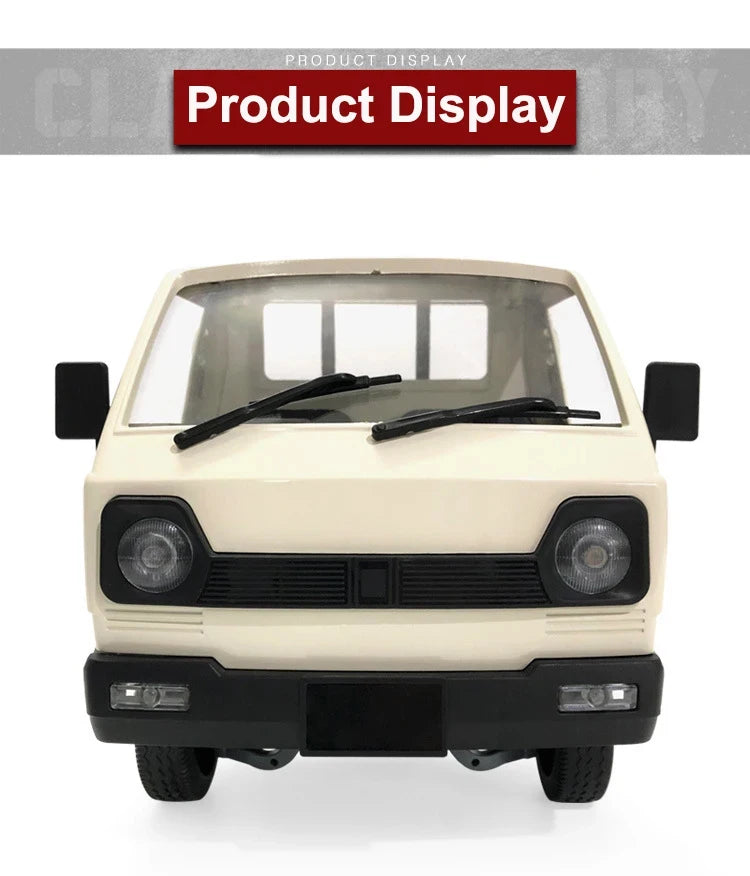 WPL D12 1:10 / 1:16 RC CAR Simulation Drift Climbing Truck LED Light Haul Cargo Remote Control Electric Toys For Children