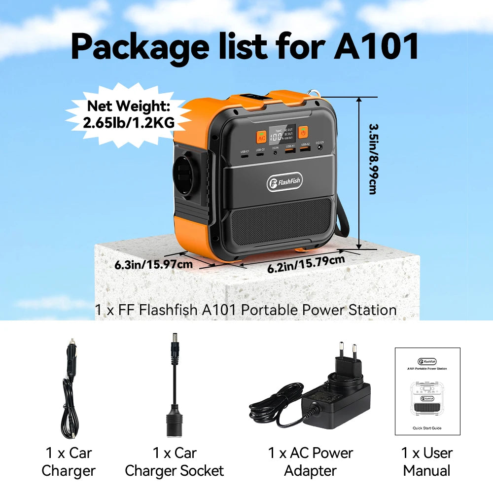 Power Station Portable Solar Generator AC 220V 120W Output 98Wh Emergency Lighting Backup Powerbank For Home Camping Power Suppl