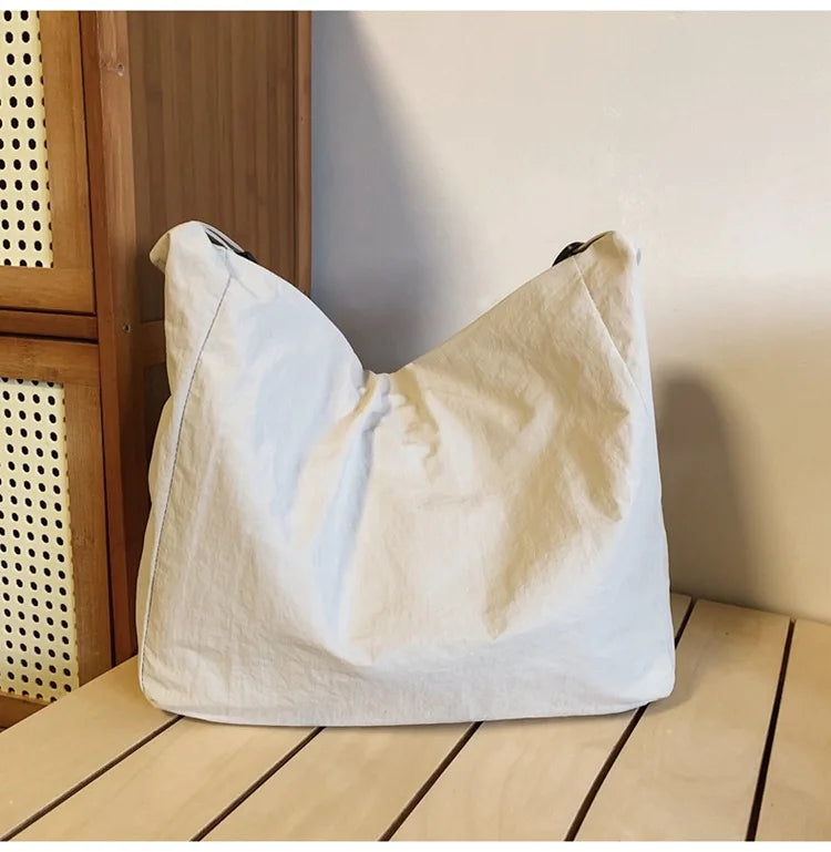 Japanese Women Men Shoulder Crossbody Bag Large Canvas Messenger Bags for Student 2024 Brand Book Bags Female Handbag Satchels