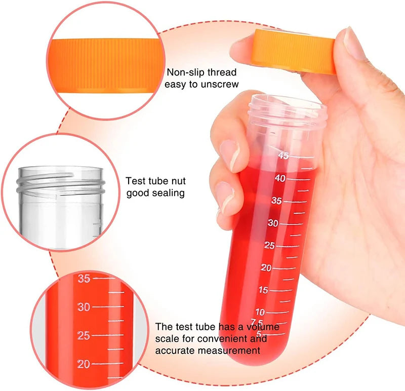 Children Learning Resources Junior Science Giant Test Tube Set Early learning Education Fine Motor Skills Toys Role-playing Toy