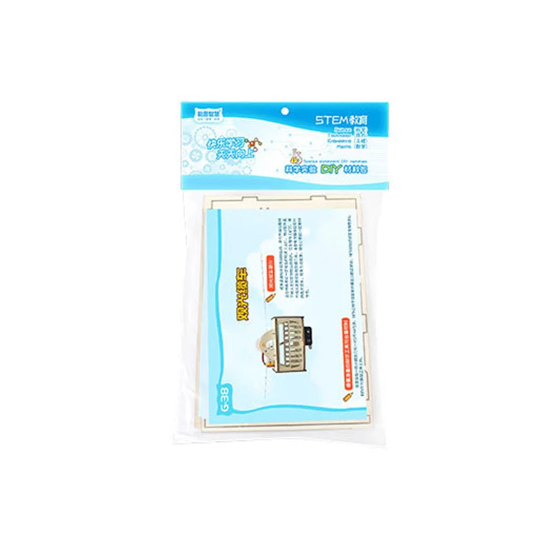 DIY Cable Car Model Model STEM Kit Children Technologia Science Toys Experimental Tool Kit Learning Education Kids Teaching Aid