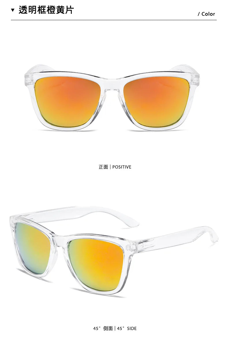 KLASSNUM 2024 Sunglasses Man Anti-uv Sun Glasses Coating Lens Driving Fishing UV 400 Protection Outdoor Sports Shades New In