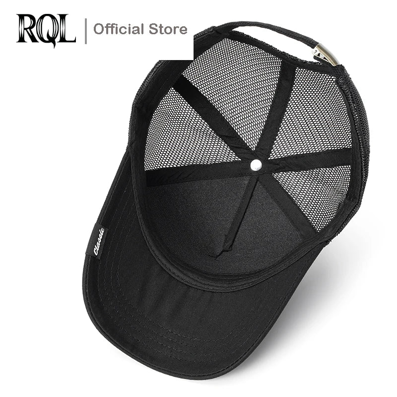 Big Head High Baseball Cap for Men Women Back Mesh Summer Breathable Sun Hat Light Weight Trucker Sports Golf Hat Outdoor Hats