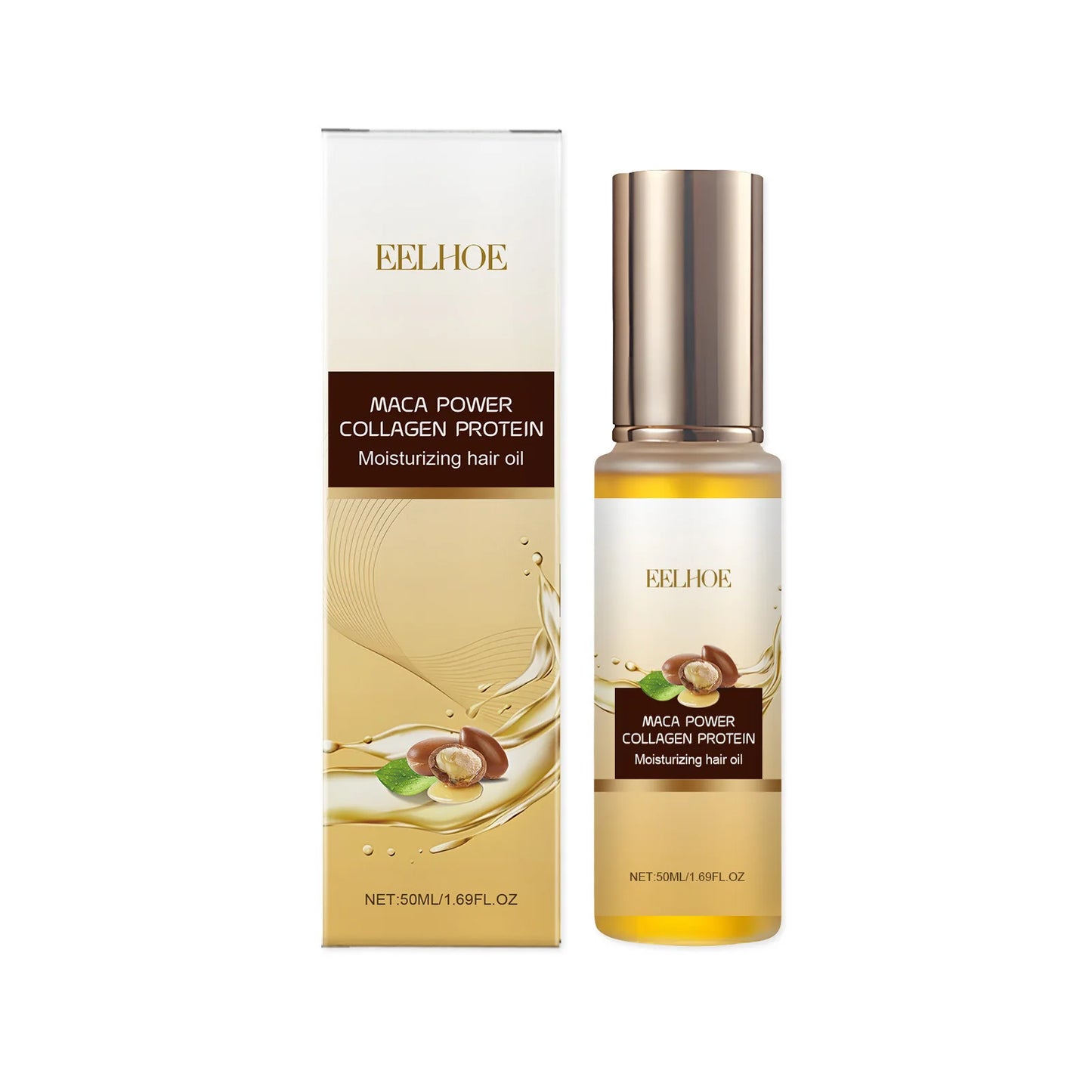 EELHOE Collagen for Hair Cleaning Sets of Hair Care Products Smooth Strengthen Hair Loss Prevention Repair Keratin Essential Oil