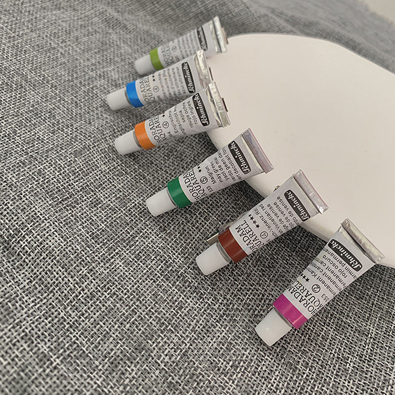 1PC Funny Paint Watercolor Hair Clip For Women Creative Handmade Duckbill Hairpin Child Hair Barrette Party Random Color