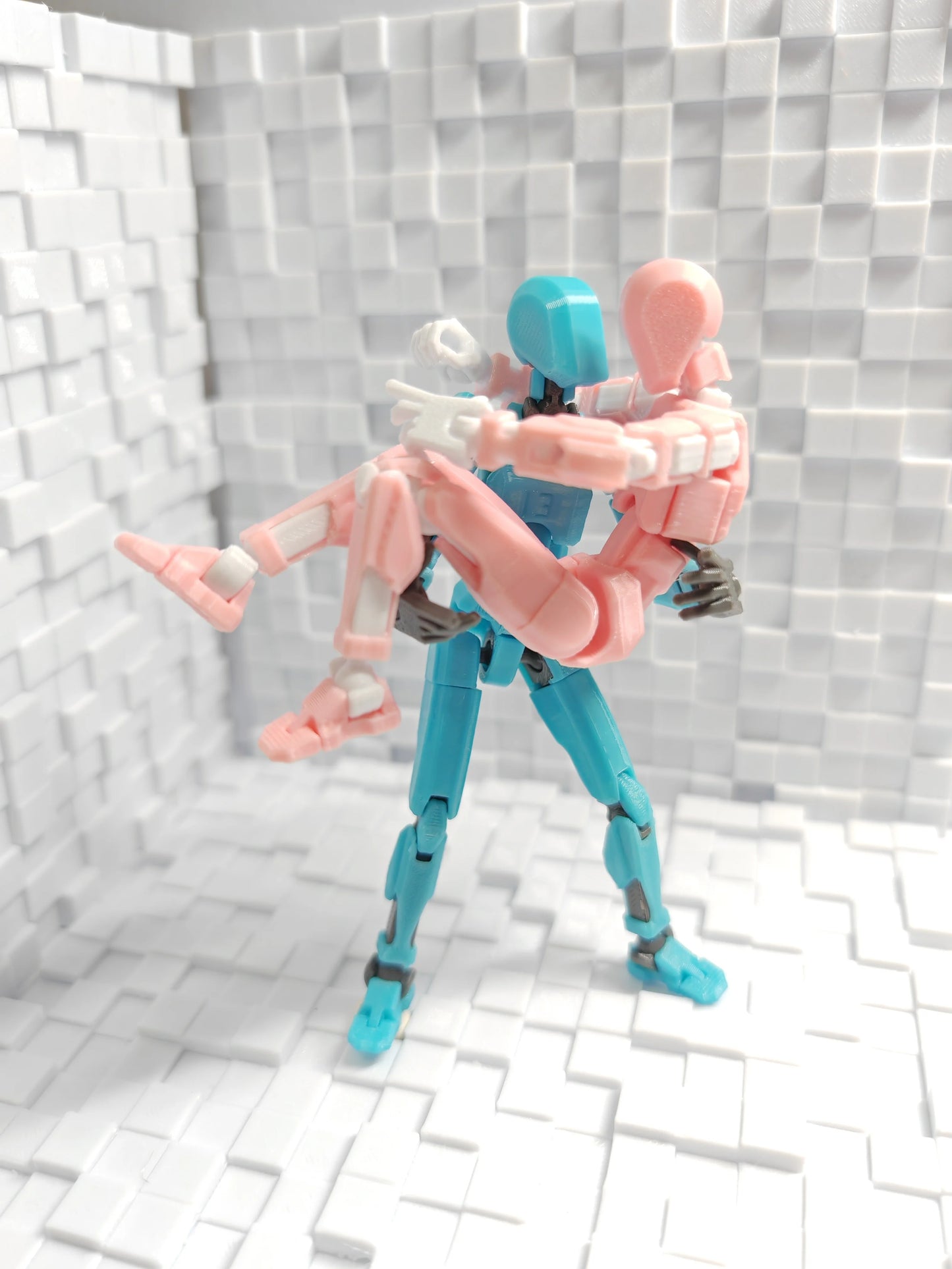 Titan 13 Action Figures T13 Figure 3D Printed Multi-Jointed Movable Lucky 13 Action Figure Nova 13 Action Figure Dummy