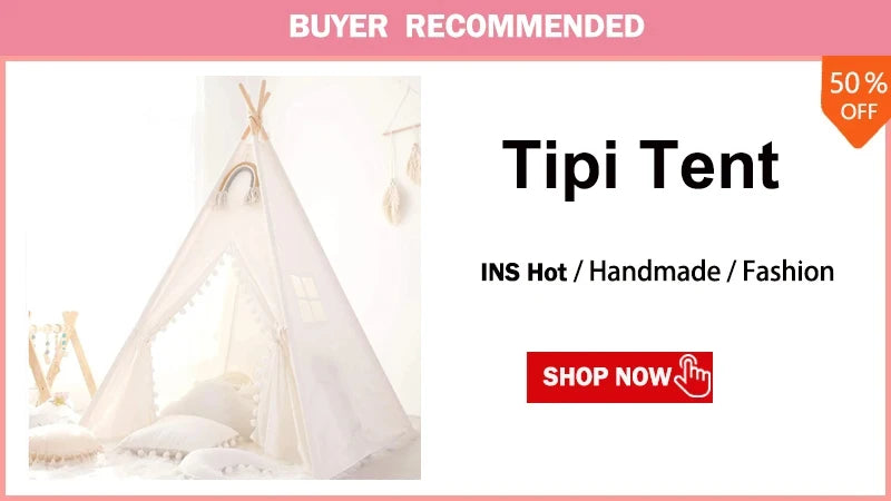 Portable Children's Tent for Kids Tent Toys for Girls Princess Castle Tipi Infantil Teepee Baby Christmas Gifts