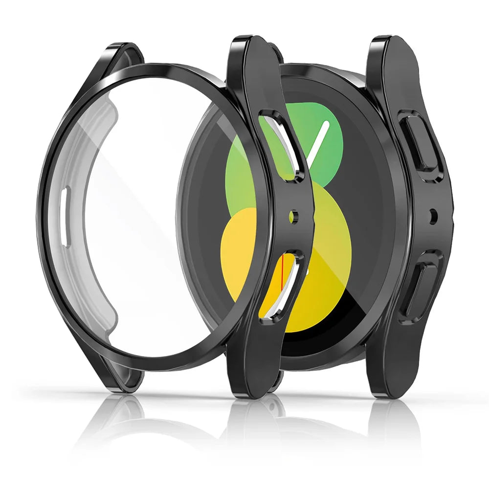 Watch Case for Samsung Galaxy Watch 4/5 40mm 44mm TPU Screen Protector All-Around Bumper Protective Cover galaxy Watch 5 4 44mm