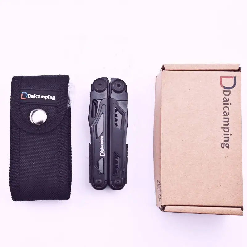 Daicamping DL1 Extra Cutter Scissors Saw Clamp Multi Tools / Clip Pliers Multifunctional Foldable EDC Folding Knife Multitools