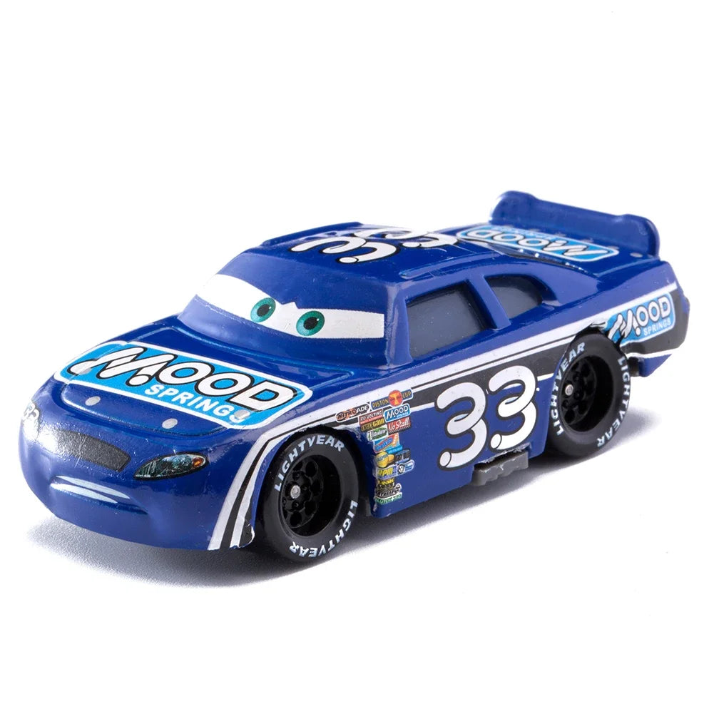 Children Toys Car Disney Pixar Cars 3 Lightning McQueen Jackson Storm Mater 1:55 Diecast Metal Alloy Model Car Kid Gift