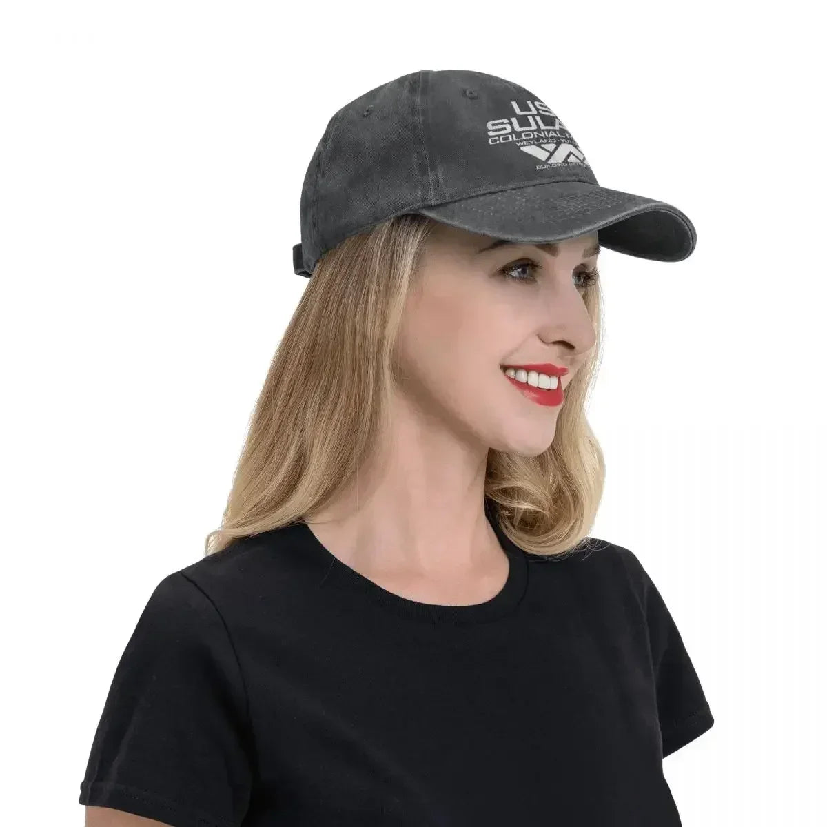 Vintage Jeans USCSS Nostromo Alien Sulaco Colonial Marines Aliens Baseball Cap For Men Women Hats Snapback Casquette