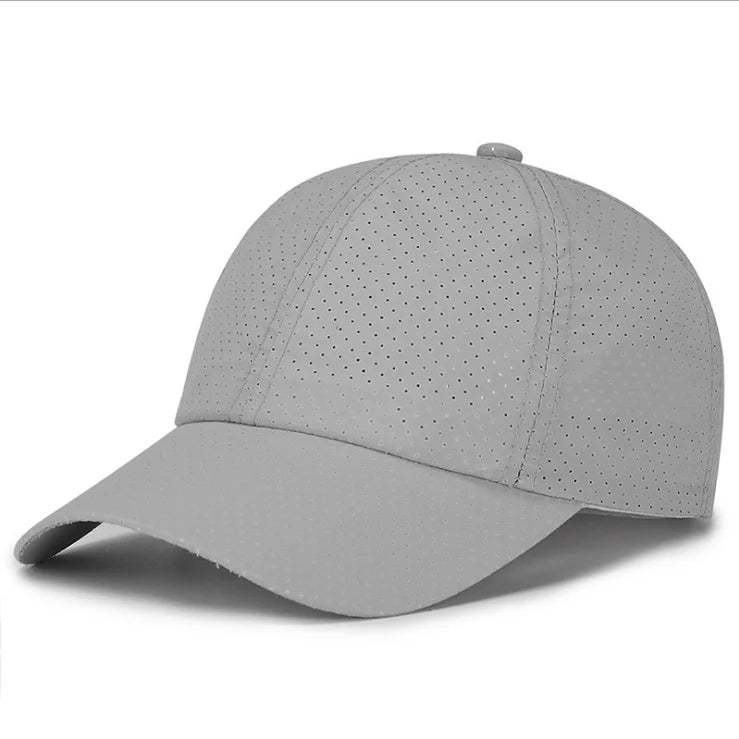 2024 New Summer Men Women Snapback Quick Dry Mesh Baseball Cap Sun Hat Bone Breathable Hats Adjustable outdoor hat