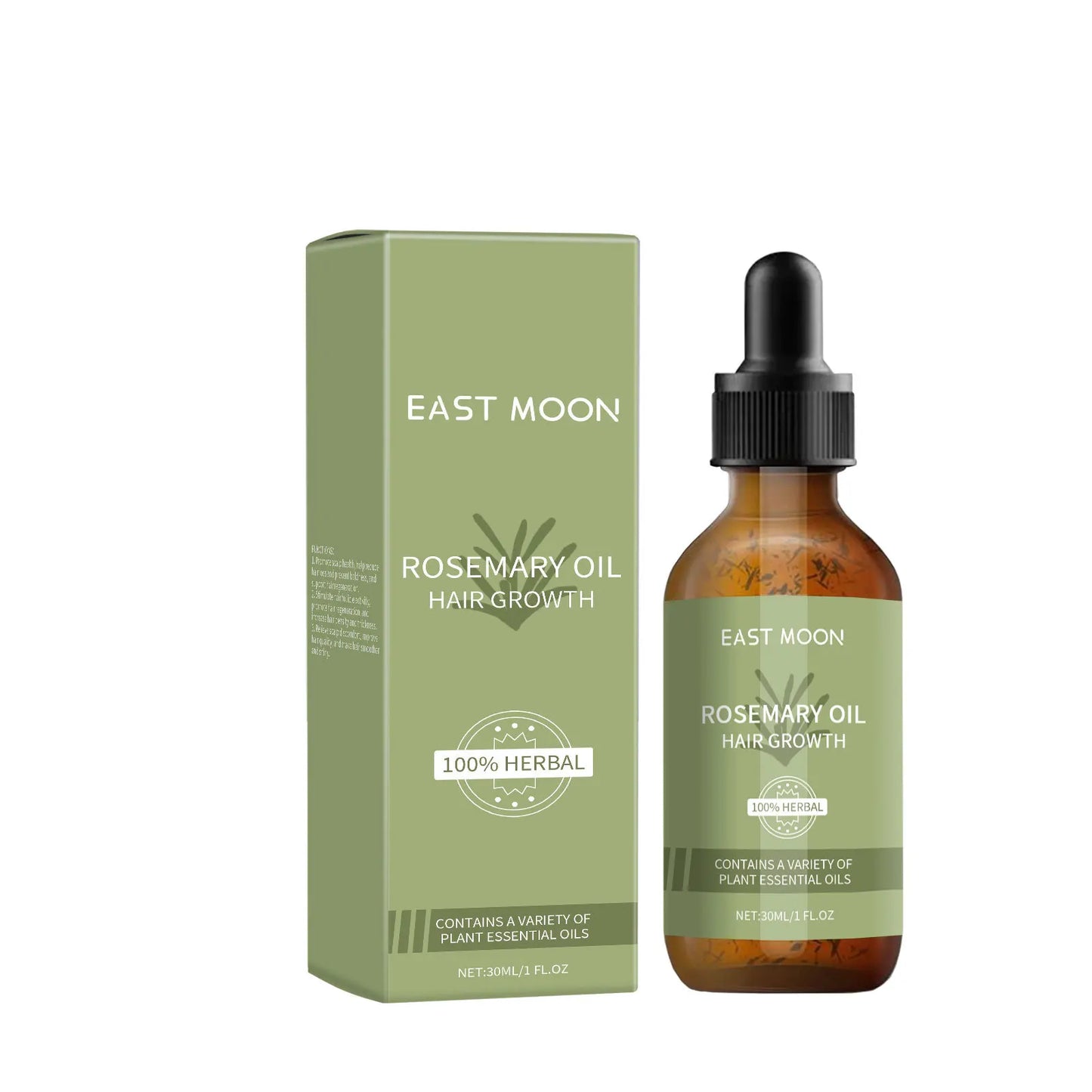 Rosemary Hair Growth Oil Scalp Massage Essential Nourishing Prevent Baldness Repairing Damaged Strengthen Roots Hair Care Serum
