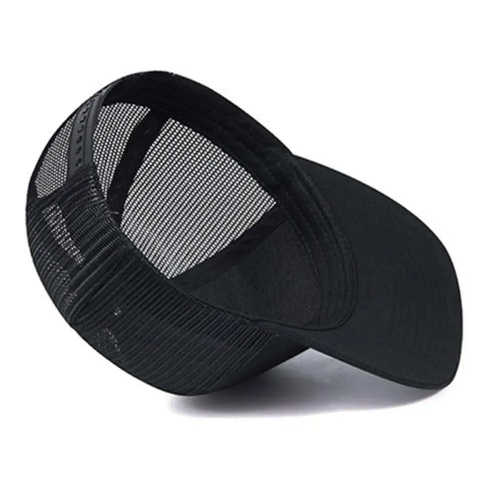 Hot Sale Unisex Cap Slight Curved Brim Style Trucker Hat Men & Women Casual Outdoor Breathable Summer Cap