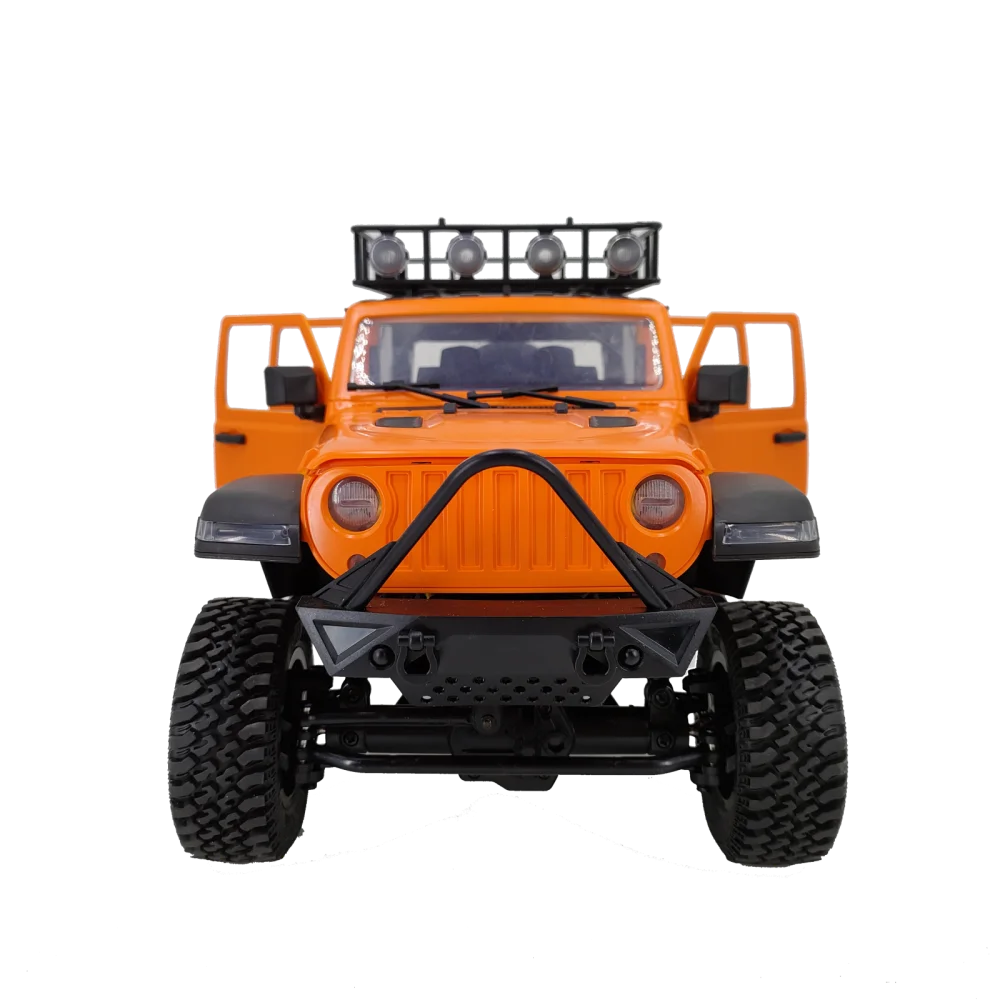 RC Crawler 4x4 Car MN128 2.4G Climbing Buggy Professional with LED Light Full Scale Remote Control Cars Toys for Boys Gift