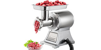 VEVOR 250Kg/H Electric Meat Mincer Grinder 1100W Commercial Kitchen Chopper Food Processor Sausage Maker Machine Home Appliance
