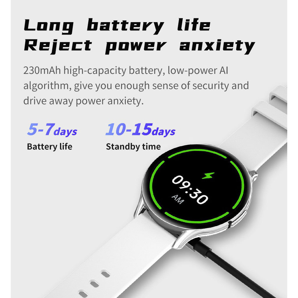 Aolon GTR2 Smart Watch 1.43-inch AMOLED Screen Bluetooth Call Blood Oxygen & Heart Rate 24H Precise Sleep Sport Smartwatchs