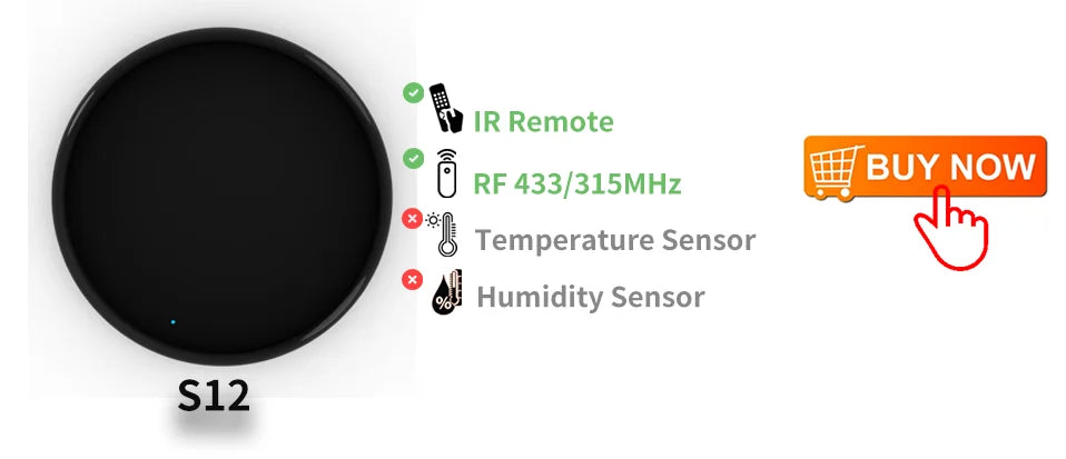 IR Remote Control Smart wifi Universal Infrared Tuya for smart home Control for TV DVD AUD AC Works with Amz Alexa Google Home