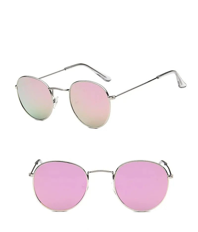 LeonLion 2023 Round Retro Sunglasses Men Round Vintage Glasses for Men/Women Luxury Eyewear Men Metal Lunette Soleil Homme UV400