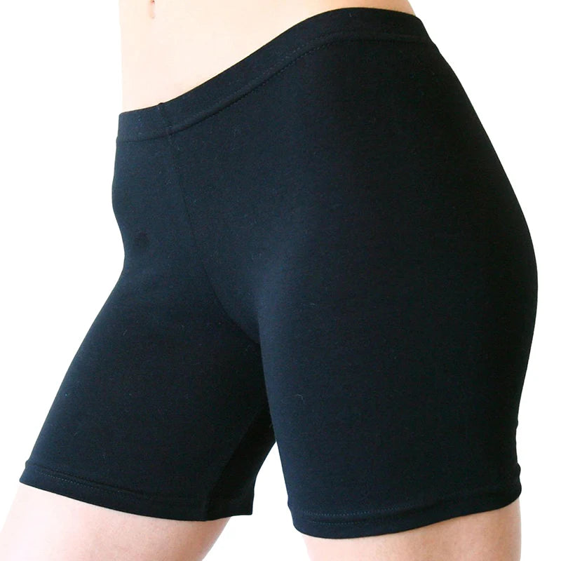 Women Elastic Shorts Casual High Waist Tight Fitness Slim Skinny Bottoms Summer Solid Sexy White Black Cycling Shorts Sweatpants