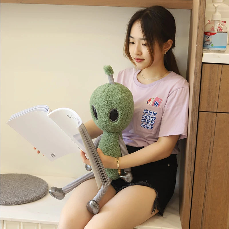 38-68cm Science Fiction Movie Figure Alien Strange Plush Toy Soft Planet Creature ET Stuffed Doll Kids Cartoon Unique Ugly Gift