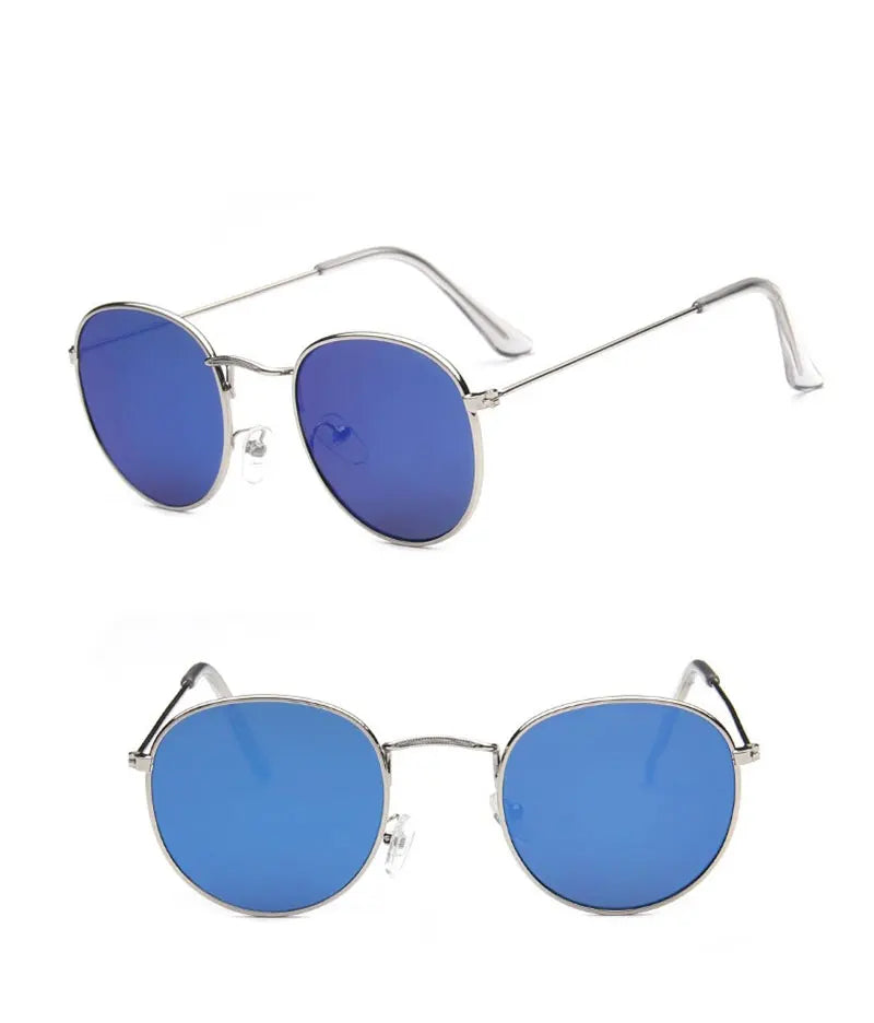 LeonLion 2023 Round Retro Sunglasses Men Round Vintage Glasses for Men/Women Luxury Eyewear Men Metal Lunette Soleil Homme UV400