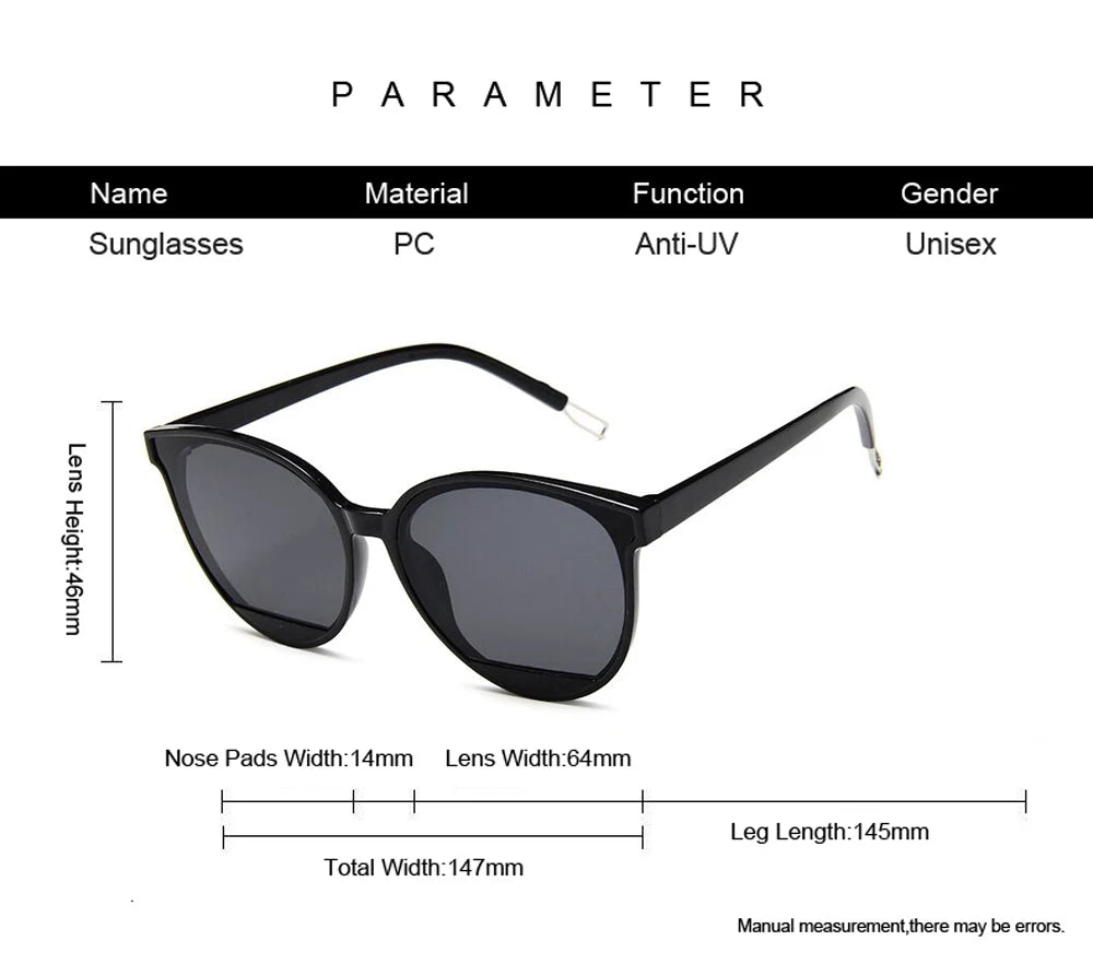 New Arrival 2024 Fashion Sunglasses Women Vintage Metal Mirror Classic Vintage Sun Glasses Female Oculos De Sol Feminino UV400
