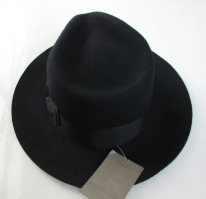 Wool Fedora Hat Unisex Felt Fedoras Hats Adult Fashion Trilby Hats Popular Headwear Wool Fedora Trilby Hats Man's Cap  B-8130