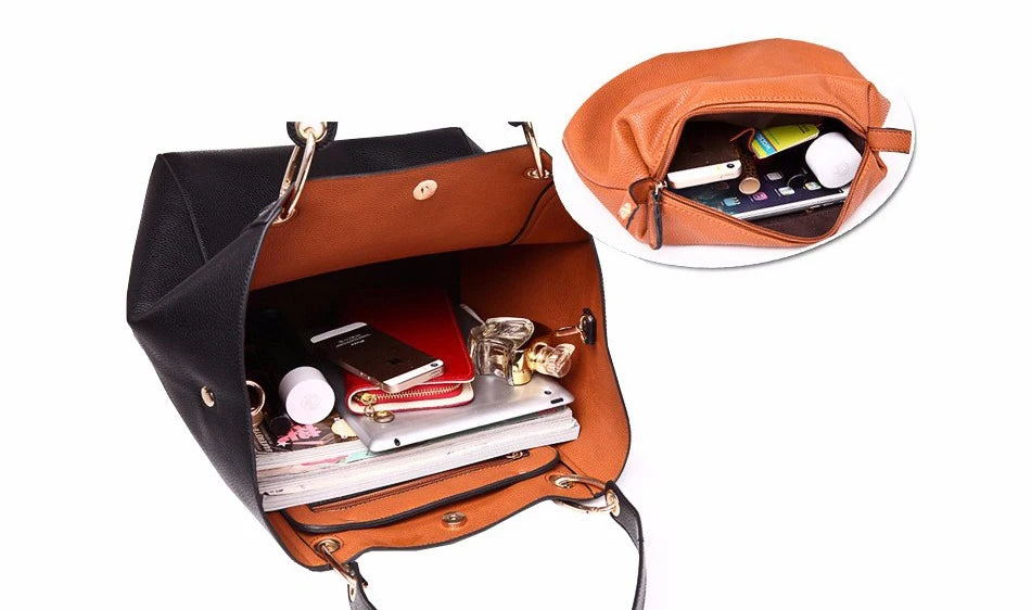 Luxury Leather Shoulder Bags for women 2024 Big Capacity Top-handle Totes Crossbody women Bag Large Purses and Handbags bolsa