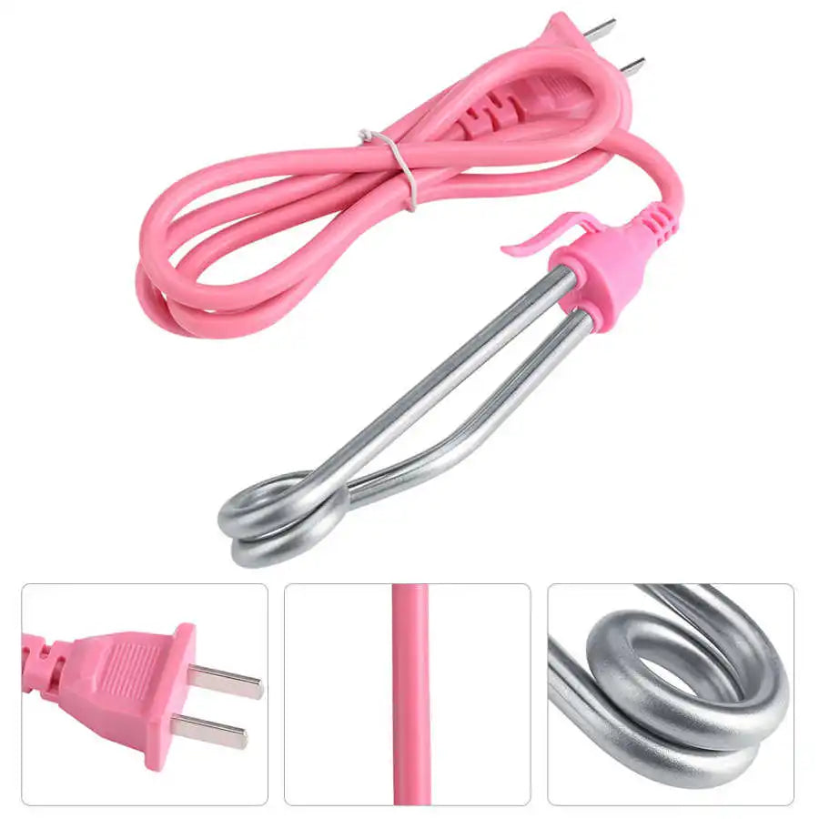 Electric Heater Mini Boiler Hot Water Coffee Immersion Travel Use 600W CN Plug 220V Water Immersion Heater Rod